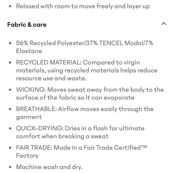 Athleta With Ease Open Back Tank blue gray size large - Picture 9 of 9